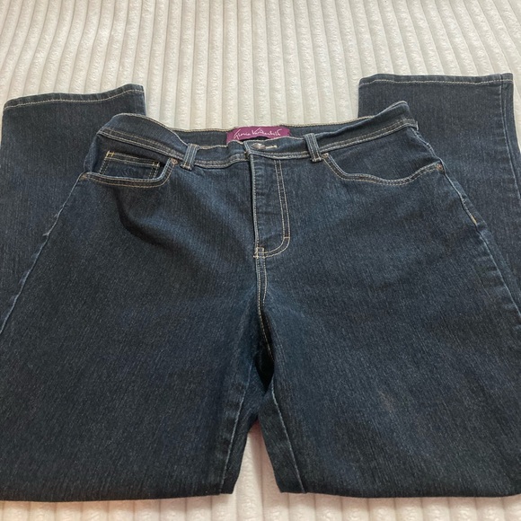 Gloria Vanderbilt Indigo Denim Jeans - Picture 2 of 7